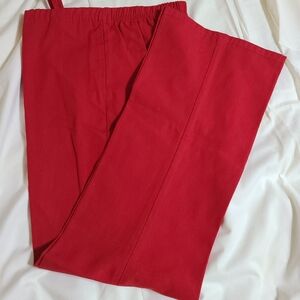 Womens Red Scrub Pants